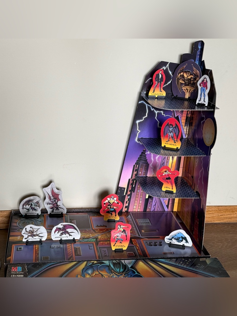 VINTAGE 1994 Disney Gargoyles Board Game Milton Bradley - 100% COMPLETE - Picture 6 of 15